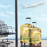 Hawaii Banana Dolphin Luggage Cover Cute Cosplay Naiʻa Fish Tribal Patterns DT05 - Polynesian Pride