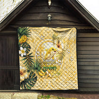 Hawaii Banana Dolphin Quilt Cute Cosplay Naiʻa Fish Tribal Patterns DT05 - Polynesian Pride