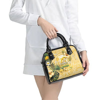 Hawaii Banana Dolphin Shoulder Handbag Cute Cosplay Naiʻa Fish Tribal Patterns DT05 - Polynesian Pride