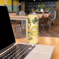 Hawaii Banana Dolphin Skinny Tumbler Cute Cosplay Naiʻa Fish Tribal Patterns DT05 - Polynesian Pride