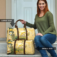 Hawaii Banana Dolphin Travel Bag Cute Cosplay Naiʻa Fish Tribal Patterns DT05 - Polynesian Pride