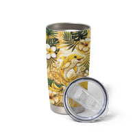 Hawaii Banana Dolphin Tumbler Cup Cute Cosplay Naiʻa Fish Tribal Patterns DT05 - Polynesian Pride