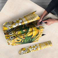 Hawaii Banana Dolphin Umbrella Cute Cosplay Naiʻa Fish Tribal Patterns DT05 - Polynesian Pride