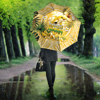 Hawaii Banana Dolphin Umbrella Cute Cosplay Naiʻa Fish Tribal Patterns DT05 - Polynesian Pride