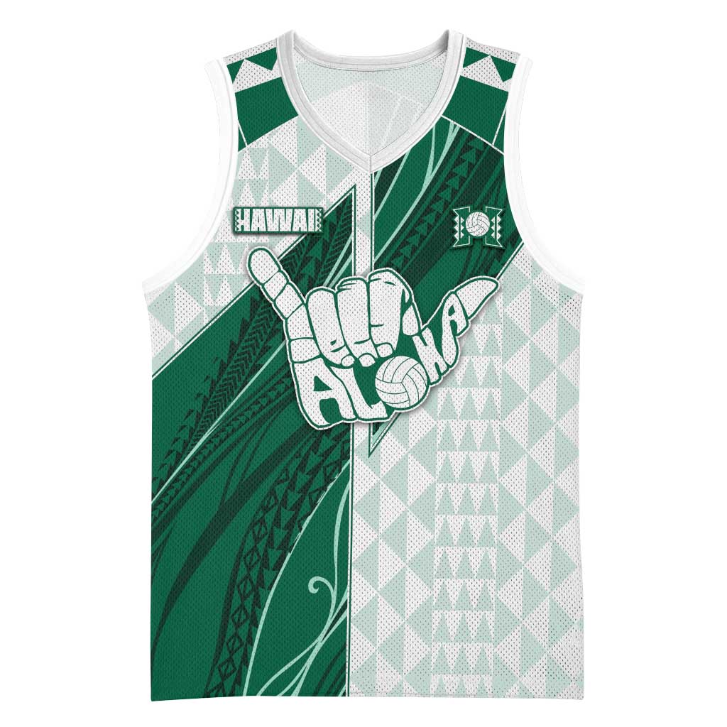 Custom Hawaii Volleyball Basketball Jersey Shaka Aloha Hand