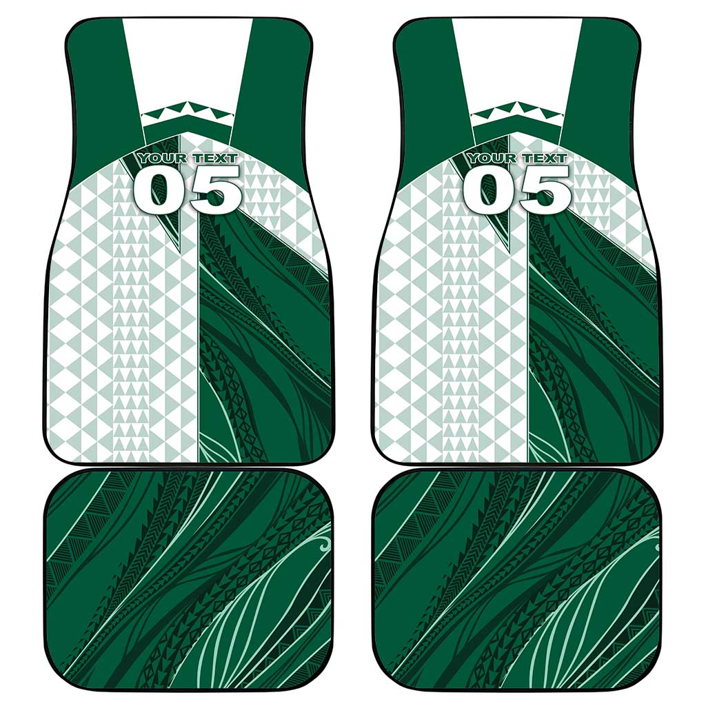 Custom Hawaii Volleyball Car Mats Shaka Aloha Hand