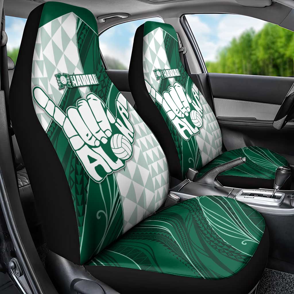 Hawaii Volleyball Car Seat Cover Shaka Aloha Hand
