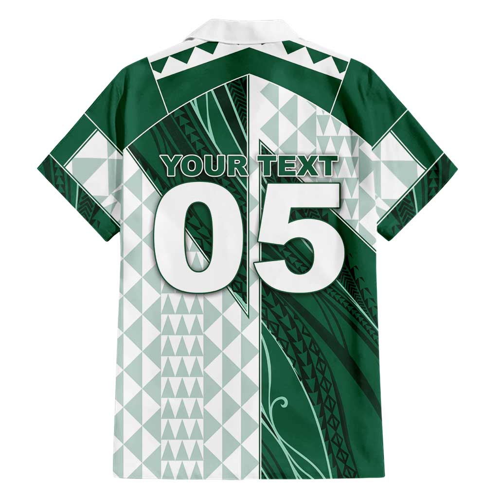 Custom Hawaii Volleyball Family Matching Summer Maxi Dress and Hawaiian Shirt Shaka Aloha Hand