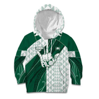 Custom Hawaii Volleyball Kid Hoodie Shaka Aloha Hand