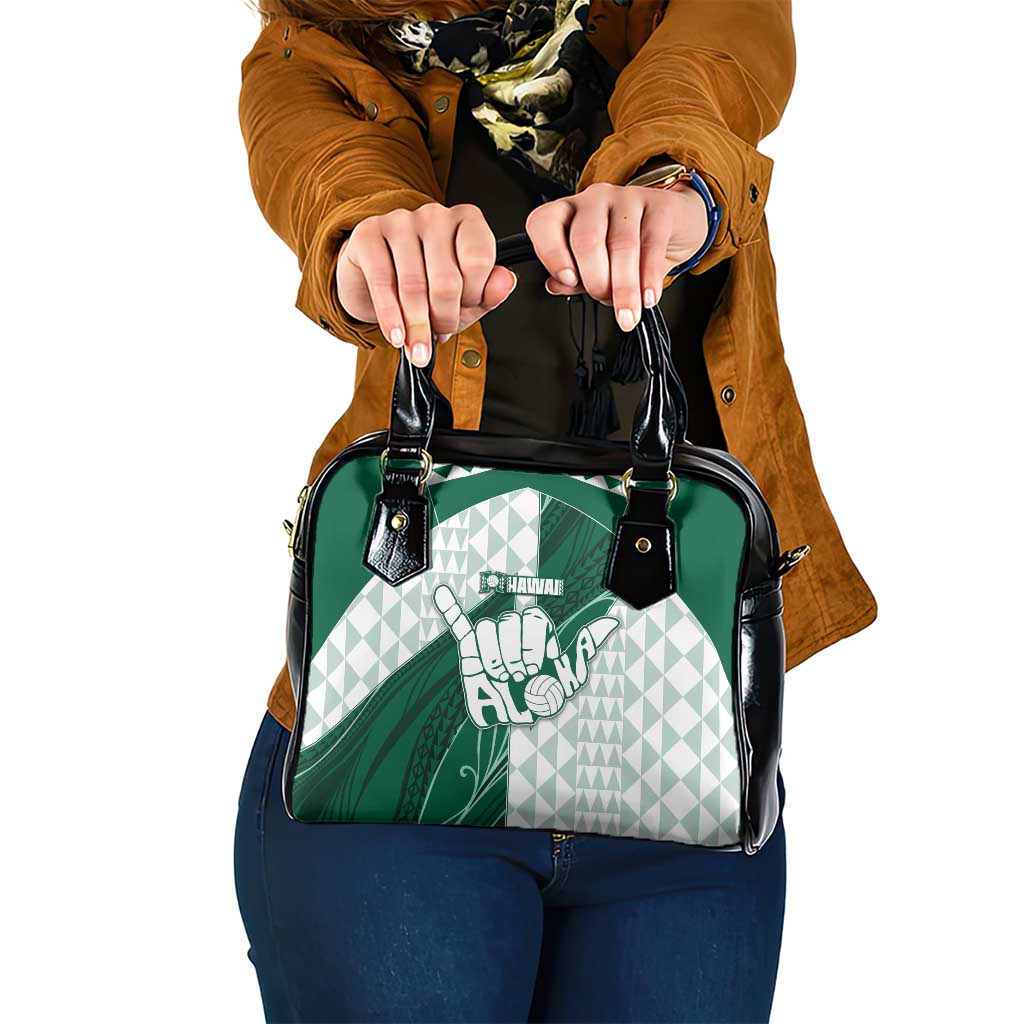 Hawaii Volleyball Shoulder Handbag Shaka Aloha Hand