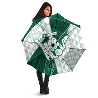 Hawaii Volleyball Umbrella Shaka Aloha Hand