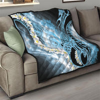Piko Hawaiian Quilt Blue Galaxy Spiral Plumeria Tribal Patterns DT05 - Polynesian Pride