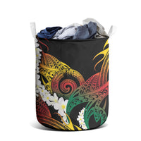 Piko Hawaiian Laundry Basket Gradient Spiral Plumeria Tribal Patterns DT05 - Polynesian Pride