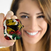 Piko Hawaiian AirPods Case Gradient Spiral Plumeria Tribal Patterns DT05 - Polynesian Pride