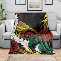 Piko Hawaiian Blanket Gradient Spiral Plumeria Tribal Patterns DT05 - Polynesian Pride