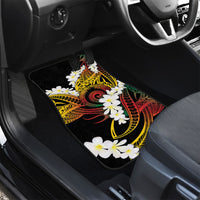 Piko Hawaiian Car Mats Gradient Spiral Plumeria Tribal Patterns DT05 - Polynesian Pride