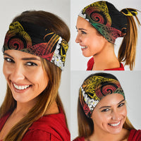 Piko Hawaiian Neck Gaiter Gradient Spiral Plumeria Tribal Patterns DT05 - Polynesian Pride