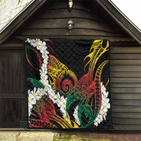 Piko Hawaiian Quilt Gradient Spiral Plumeria Tribal Patterns DT05 - Polynesian Pride