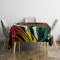 Piko Hawaiian Tablecloth Gradient Spiral Plumeria Tribal Patterns DT05 - Polynesian Pride