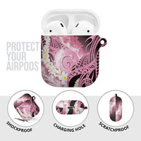 Piko Hawaiian AirPods Case Pink Galaxy Spiral Plumeria Tribal Patterns DT05 - Polynesian Pride