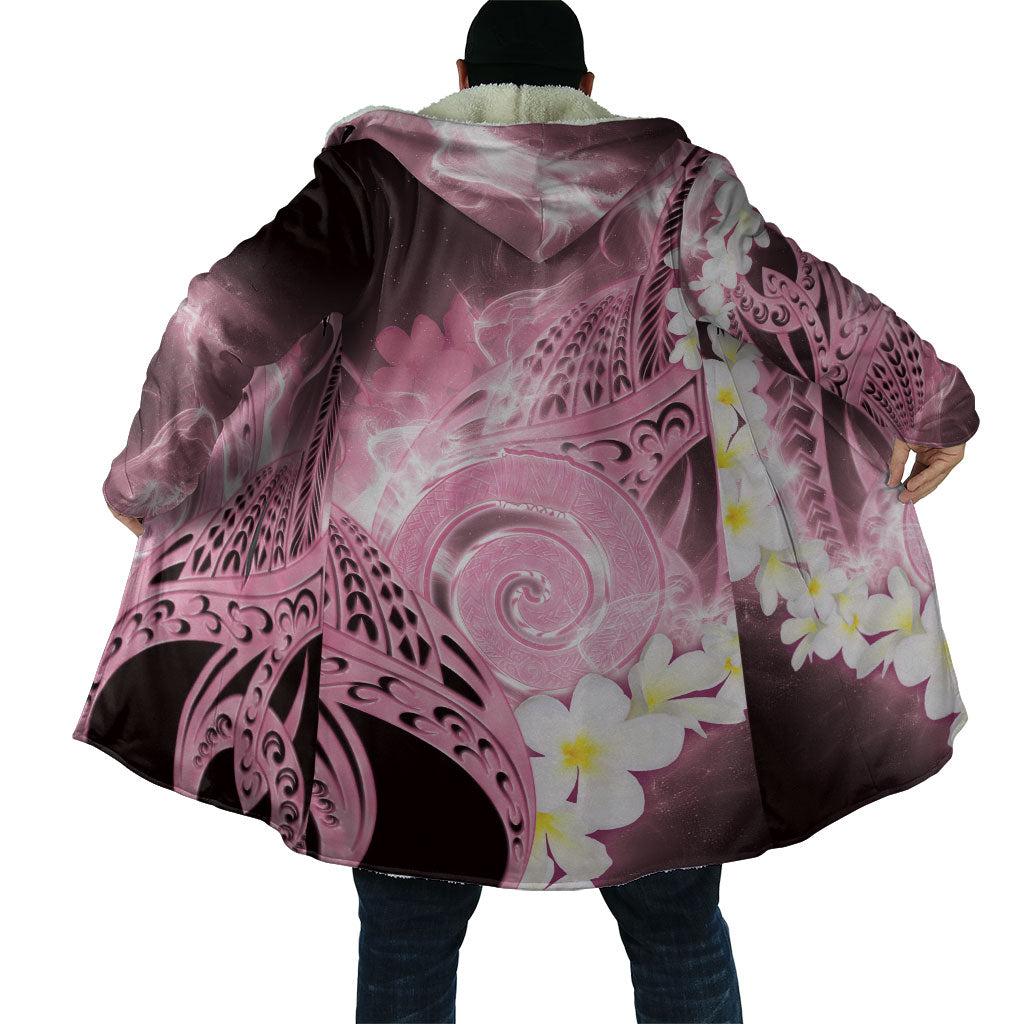 Piko Hawaiian Cloak Pink Galaxy Spiral Plumeria Tribal Patterns DT05 - Polynesian Pride