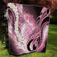 Piko Hawaiian Quilt Pink Galaxy Spiral Plumeria Tribal Patterns DT05 - Polynesian Pride