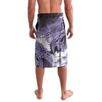 Piko Hawaiian Lavalava Purple Galaxy Spiral Plumeria Tribal Patterns DT05 - Polynesian Pride