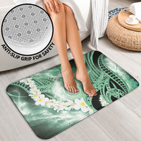 Piko Hawaiian Bathroom Set Green Galaxy Spiral Plumeria Tribal Patterns DT05 - Polynesian Pride
