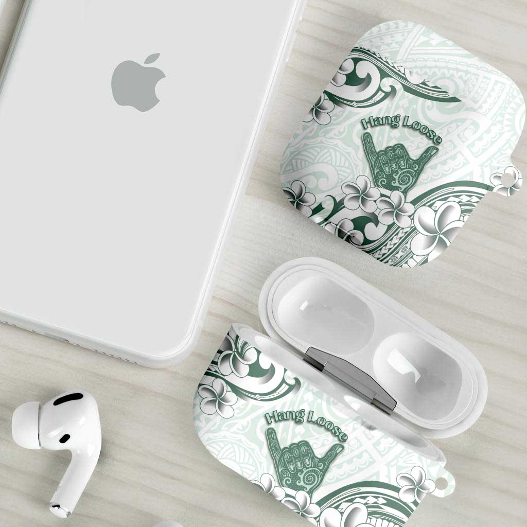 Aloha Hawaii Shaka AirPods Case Hang Loose Mint Version - Polynesian Pride