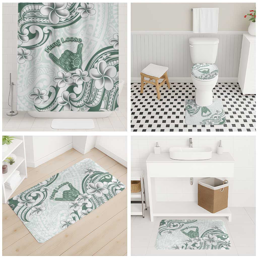 Aloha Hawaii Shaka Bathroom Set Hang Loose Mint Version - Polynesian Pride
