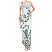 Aloha Hawaii Shaka Tank Maxi Dress Hang Loose Mint Version - Polynesian Pride