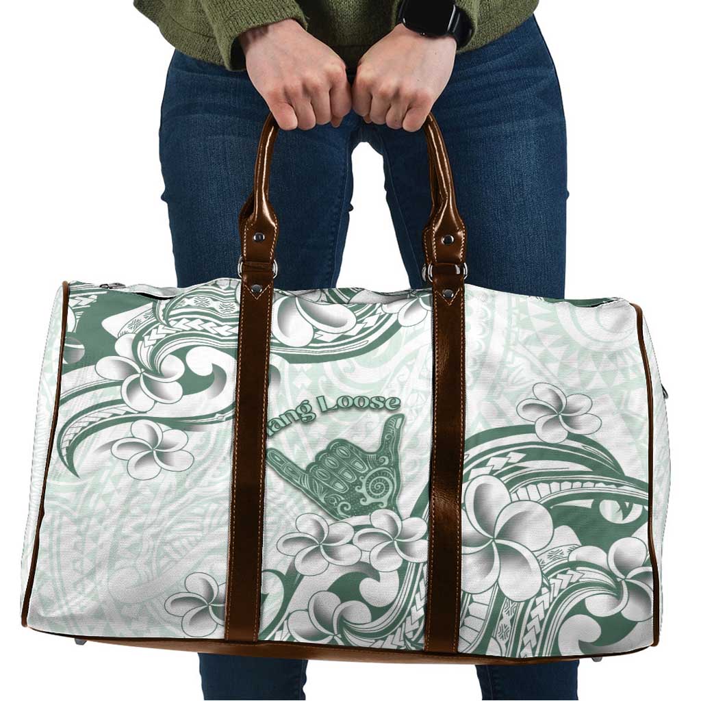 Aloha Hawaii Shaka Travel Bag Hang Loose Mint Version - Polynesian Pride