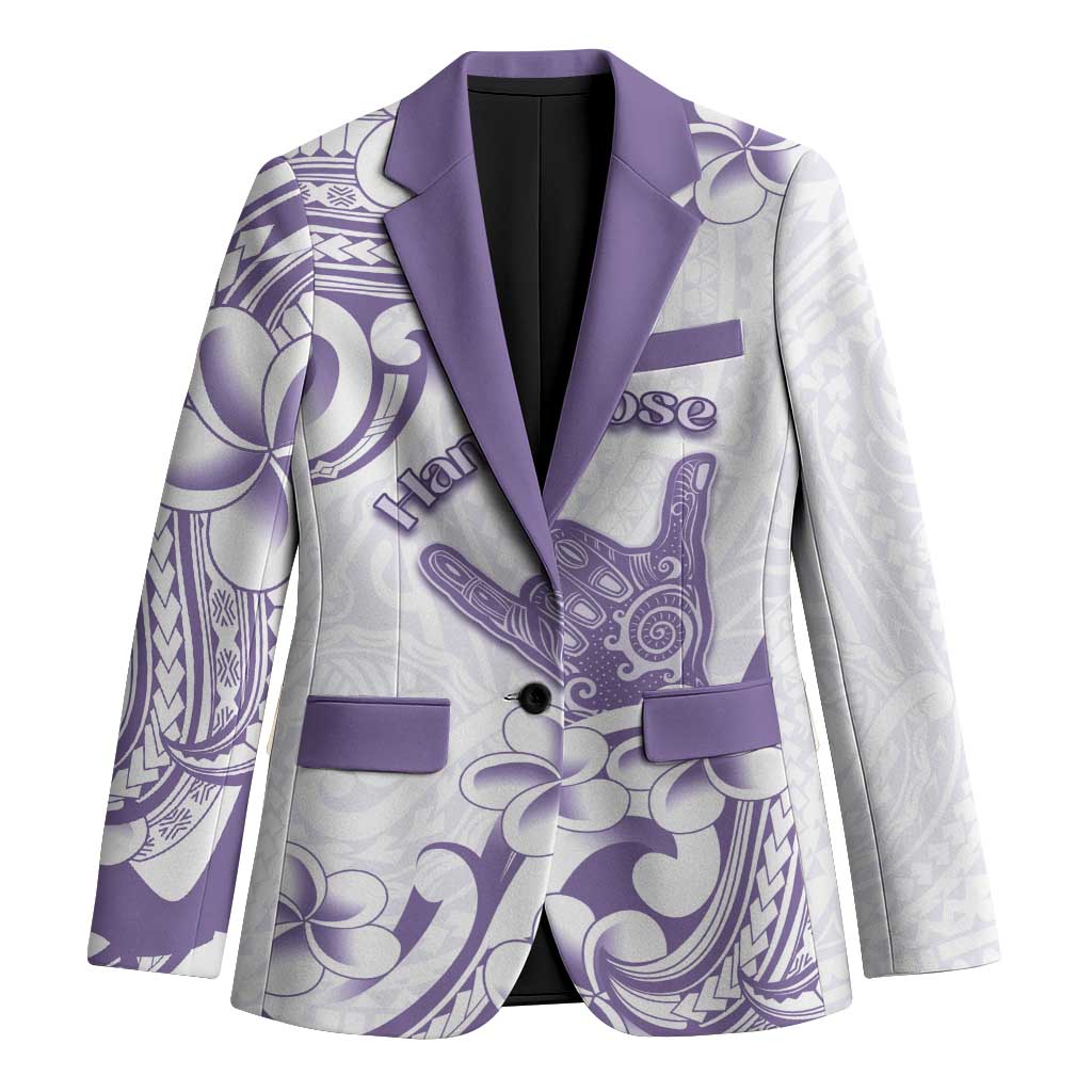 Aloha Hawaii Shaka Blazer Hang Loose Purple Version - Polynesian Pride