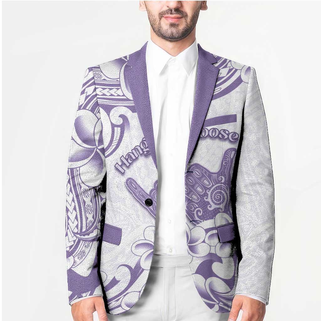 Aloha Hawaii Shaka Blazer Hang Loose Purple Version - Polynesian Pride