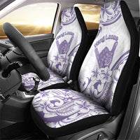Aloha Hawaii Shaka Car Seat Cover Hang Loose Purple Version - Polynesian Pride