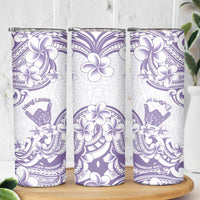 Aloha Hawaii Shaka Skinny Tumbler Hang Loose Purple Version - Polynesian Pride