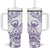 Aloha Hawaii Shaka Tumbler With Handle Hang Loose Purple Version - Polynesian Pride