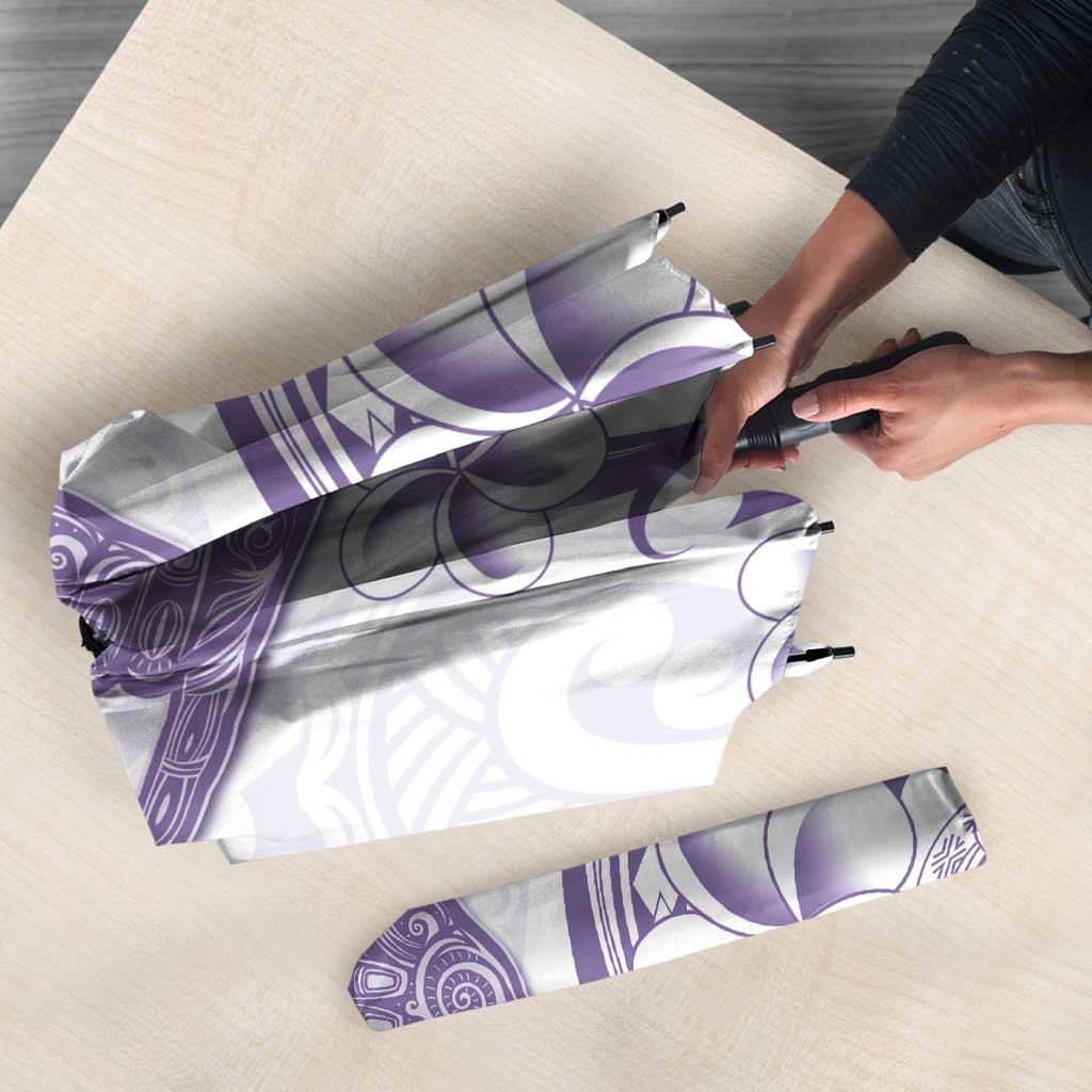 Aloha Hawaii Shaka Umbrella Hang Loose Purple Version - Polynesian Pride