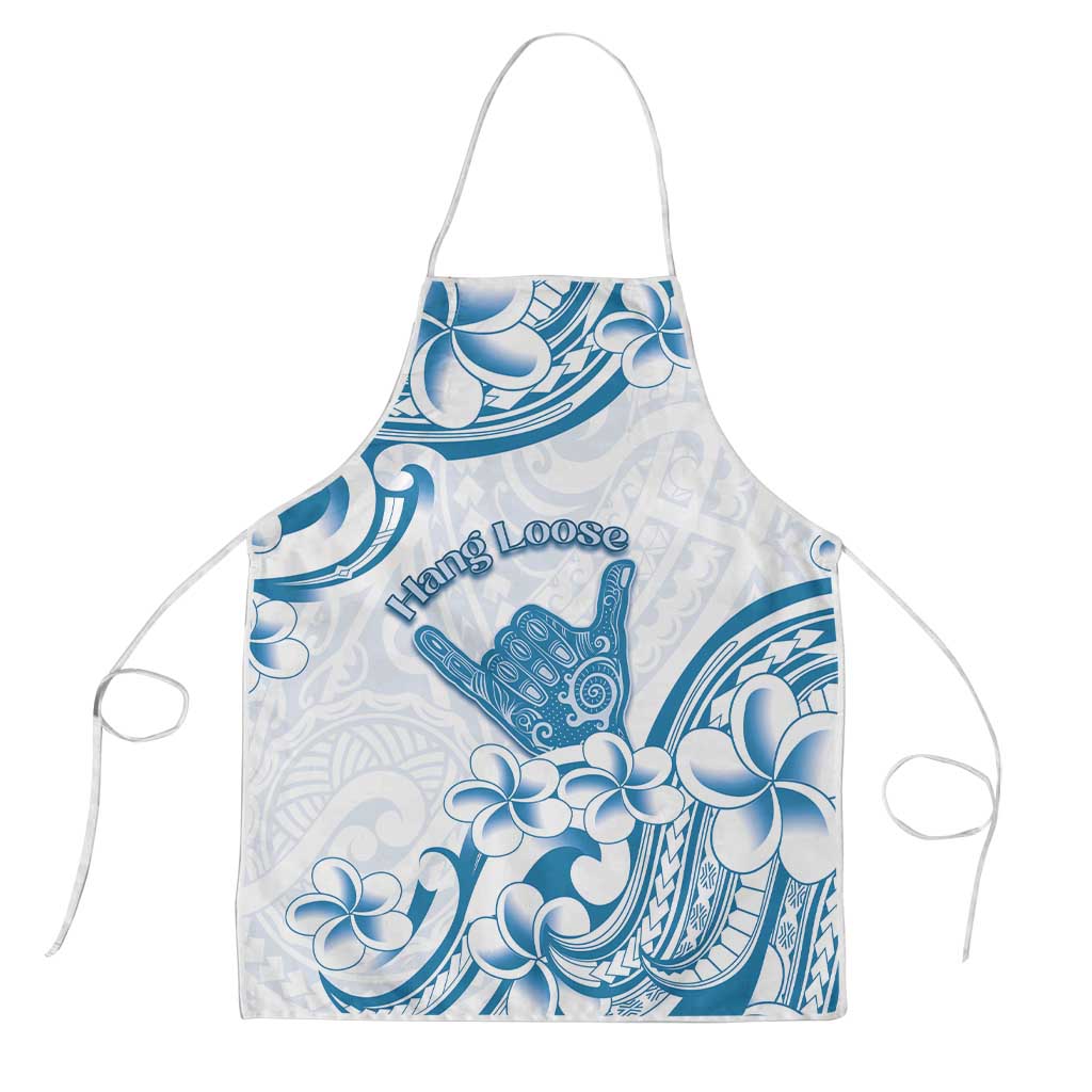 Aloha Hawaii Shaka Apron Hang Loose Blue Version - Polynesian Pride