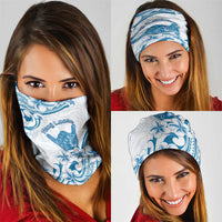 Aloha Hawaii Shaka Neck Gaiter Hang Loose Blue Version - Polynesian Pride