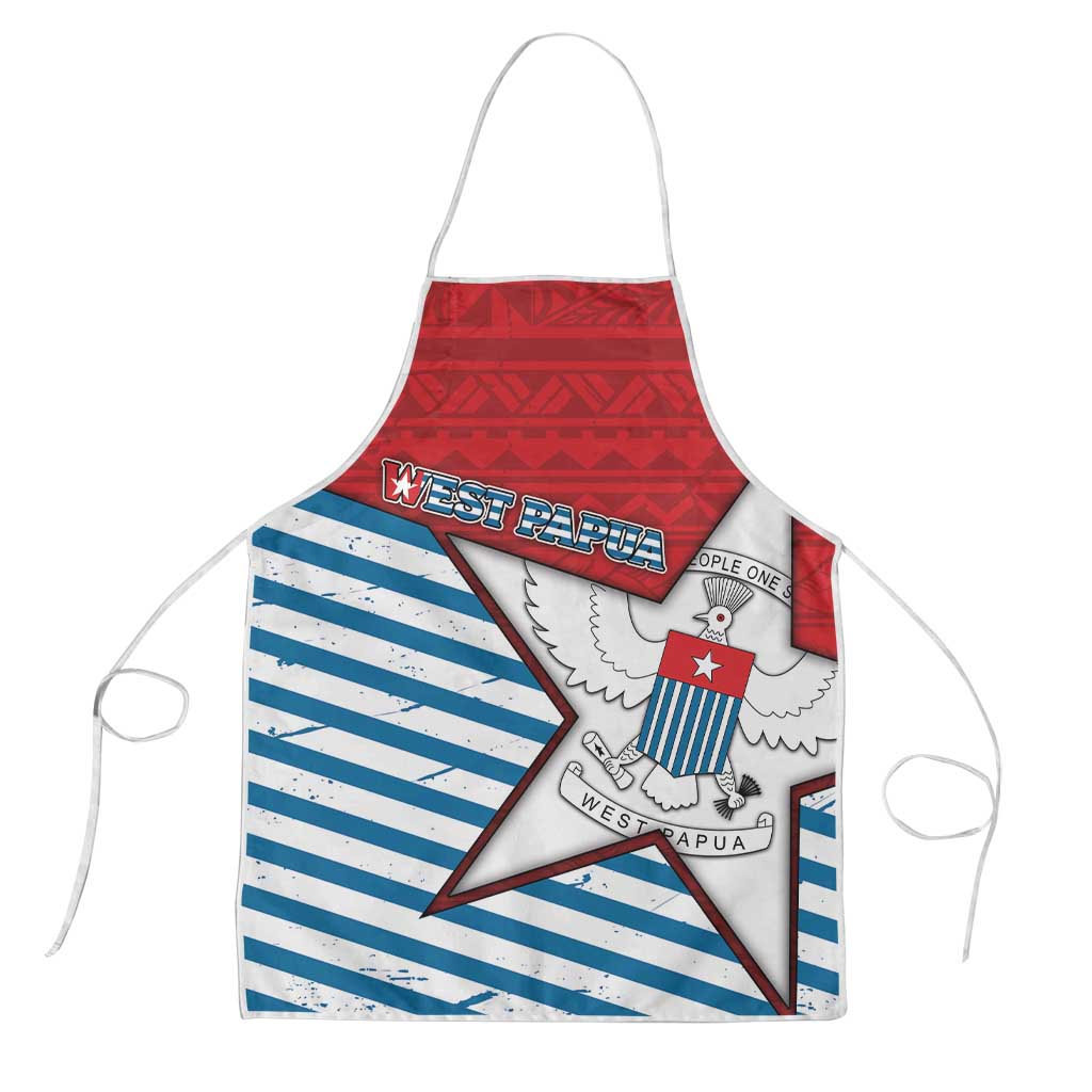 West Papua Morning Star Apron One People One Soul - Polynesian Pride