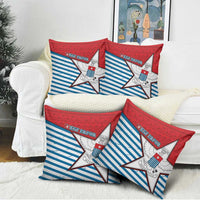 West Papua Morning Star Pillow Cover One People One Soul - Polynesian Pride