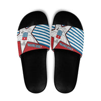 West Papua Morning Star Slide Sandals One People One Soul - Polynesian Pride