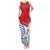 West Papua Morning Star Tank Maxi Dress One People One Soul - Polynesian Pride