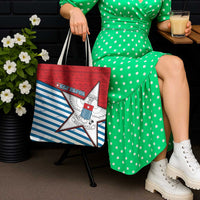 West Papua Morning Star Tote Bag One People One Soul - Polynesian Pride