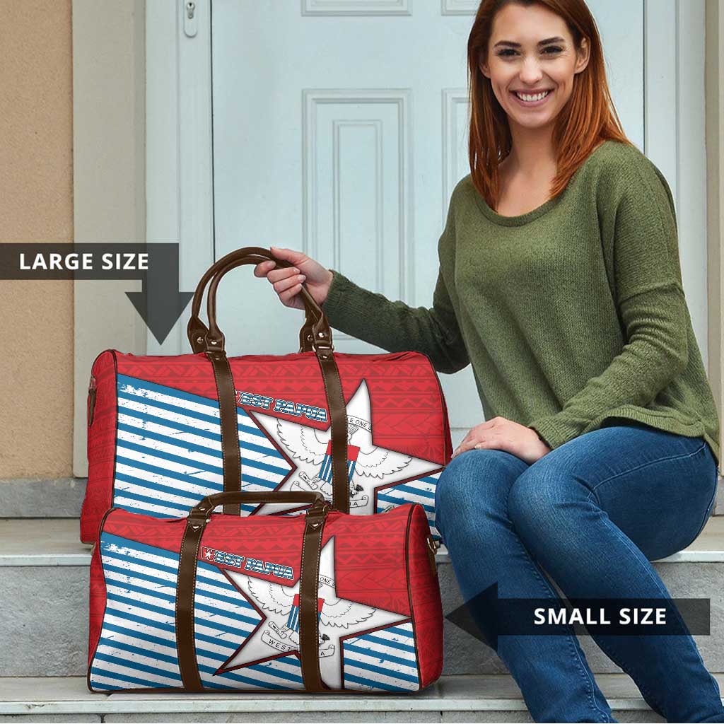 West Papua Morning Star Travel Bag One People One Soul - Polynesian Pride