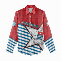 West Papua Morning Star Women Casual Shirt One People One Soul - Polynesian Pride