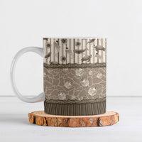Hawaii Christmas In July Ceramic Mug Beige Mele Kalikimaka Sea Animals DT05 Beige - Polynesian Pride
