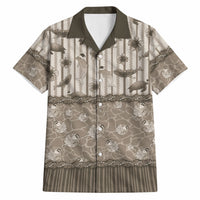 Hawaii Christmas In July Hawaiian Shirt Beige Mele Kalikimaka Sea Animals DT05 Beige - Polynesian Pride