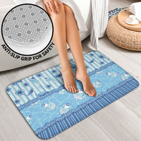 Hawaii Christmas In July Bathroom Set Sky Blue Mele Kalikimaka Sea Animals DT05 - Polynesian Pride
